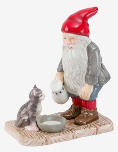 Cult Design - Katt-tomte Jennys, 15cm - Flerfärgad - Julpynt - Från Homeroom