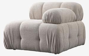 Hanah Home - 1-sitsig soffa Muffin Right - Beige - Soffmoduler - Från Homeroom