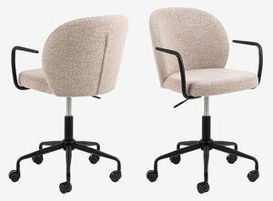 NORDFORM - Patricia skrivbordsstol - Beige - Skrivbordsstolar - Från Homeroom