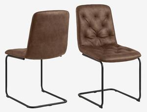 NORDFORM - Kira matstol 2-pack - Brun - Stolar - Från Homeroom