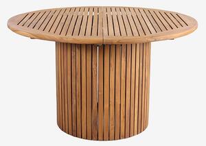 Create Collection - Matbord Circle 130+50 - Brun - Matbord utomhus - Från Homeroom