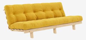 Karup Design - Lean Bäddsoffa 130 x 200 - Gul - Bäddsoffor - Från Homeroom