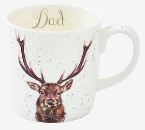 Royal Worcester - Mugg Wrendale Designs Dad 40 cl - Flerfärgad - Koppar & muggar - Från Homeroom