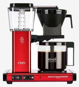 Moccamaster - Kaffebryggare Optio Metallic Red 1,25 l Auto Off - Kaffebryggare - Från Homeroom