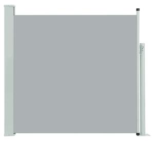 Infällbar sidomarkis 170x300 cm grå