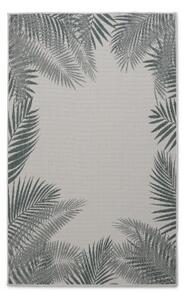 Palma grön - flatvävd matta