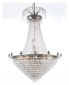 Kristallkrona Empire Classic Ny 10-Arm Xl Antikmässing 95cm