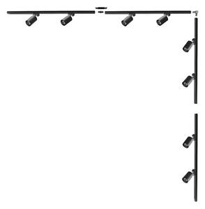 Zuma Line 3584 - Spotlightsystem TORE 8xGU10/35W/230V svart