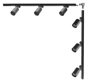Zuma Line 3566 - Spotlightsystem TORE 6xGU10/35W/230V svart