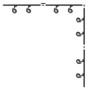 Zuma Line 3590 - Spotlightsystemet MASTER 8xGU10/15W/230V svart