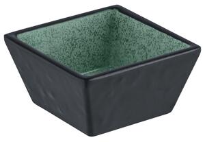 VEGA Miniskål Tuska kvadratisk; 3.8 cl, 5.6x5.6x2.8 cm (LxBxH); Grön/Grå; Kvadratisk; 6 Styck / Förpackning