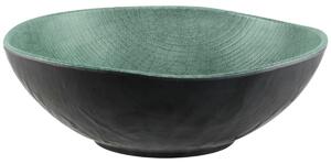 VEGA Skål Tuska; 218 cl, 25.5x8.3 cm (ØxH); Grön/Grå; Rund; 6 Styck / Förpackning