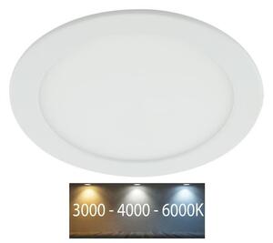 Infälld LED badrumsbelysning LED/18W/230V 3000/4000/6000K IP44