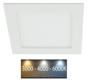 Infälld LED badrumsbelysning LED/12W/230V 3000/4000/6000K IP44