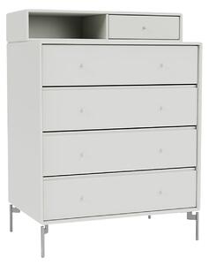 Montana - Keep Chest Of Drawers - Nordic / Matt Chrome Legs - Byråer - Peter J. Lassen - Grå - Trä