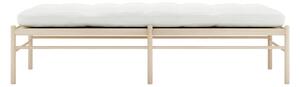 Carl Hansen - OW150, Tvålad Ek, Lädergrupp B Thor - 390 - Dagbäddar - Ole Wanscher - Vit