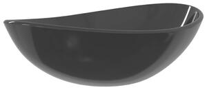 Handfat härdat glas 54,5x35x15,5 cm svart