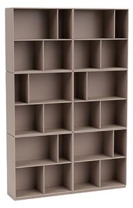 Montana - Read Spacious Bookshelf, Plinth H3 cm - Mushroom - Hyllor - Peter J. Lassen - Beige - MDF