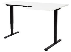 Bina Skrivbord 109x160 cm - Svart/Vit