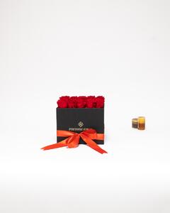 Rosbox Medium - Röd - Rosbox Vit