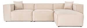 Kaolins Soffa med Divan 3-sits - Cream