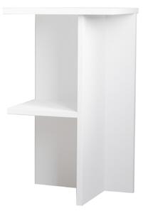 Gwyneth Sängbord 36 cm - Vit