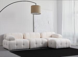 Bengul Soffa med Divan 3-sits - Vit