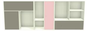Montana - Custom made Montana for Jacques - Hyllor - Pomelo/Fennel/Ruby - H71,6 x L186 x D30