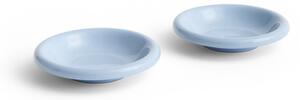 HAY - Barro Bowl - Skål - Light blue - Set of 2 - H4 X W20 X L20