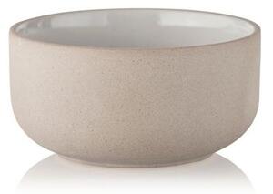 Studio About - Clayware Bowl - Medium - 2 pcs - Skål - Sand/Grey - H6,5 x W12,5 cm