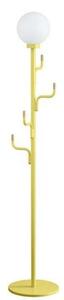 Swedish Ninja - Big Darling Floor Lamp With Hanger - Krokar - Sunshine Yellow - H: 185 x Ø: 24 cm