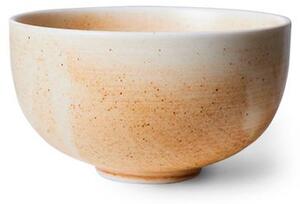HKLiving - Chef Ceramics - Bowl - Skål - Rustic Cream/Brown - Ø10,7 x H6,1 cm (260 ml)