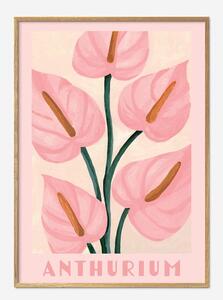 If Walls Could Talk - IGA ILLUSTRATIONS - Affisch - Pansy - 70x100