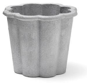 Byarums Bruk - Fjällsippa kruka hög rå aluminium - Utomhuskrukor - Signe Persson-Melin - Grå