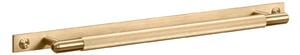 Buster + Punch - Pull Bar Plate Linear Medium Brass - Beslag
