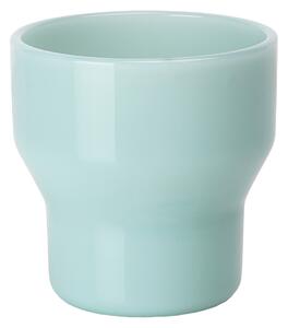Lucie Kaas - Milk Drinking Glass Minty Haze - Dricksglas - Blå