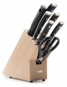 Wüsthof - Set med köksknivar i ett stativ CLASSIC IKON 8 delar bok