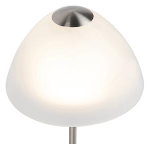 Modern Touch-Bordslampa Stål inkl. LED - Joya