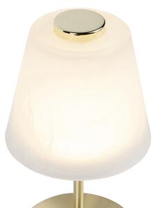 Modern Touch-Bordslampa Guld inkl. LED - Regina