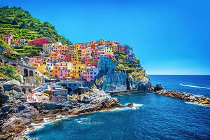 Fotografi Beautiful colorful cityscape, Anna_Om