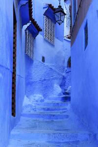 Fotografi View of the blue walls of, Kutredrig