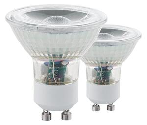 SET 2x LED-lampor GU10/3,3W/230V - Eglo 11527