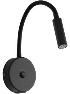 Vägglampa med USB port LAGOS 1xG9/6W/5V svart