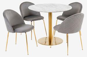 House Nordic - Matgrupp Bolzano och Geneve - Vit - Matgrupper - Från Homeroom