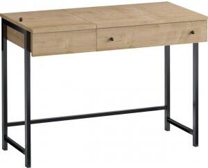 Pura skrivbord Ek/svart - 100 x 45 cm - Övriga kontorsbord & skrivbord, Skrivbord, Kontorsmöbler