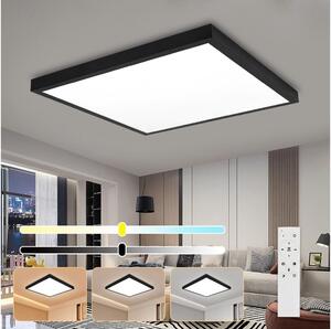 Brilagi-LED Dimbar badrumslampa FRAME SMART LED/50W/230V IP44 black+RC