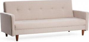 Hiko 3-sits bäddsoffa Cream - 3-sits soffor, Soffor