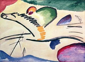 Wassily Kandinsky - Konsttryck Lyrical, 1911, (40 x 30 cm)