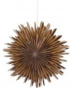 Sälen adventsstjärna 35 cm - Brun