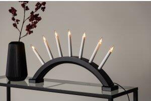 Kebnekaise adventsstjärna - Svart/Vit